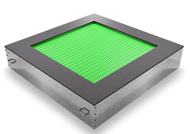 Встраиваемый батут Квадрат 210 для детских площадок