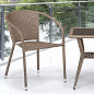 Комплект плетеной мебели Афина-Мебель T25B/Y137C-W56 Light brown 2Pcs