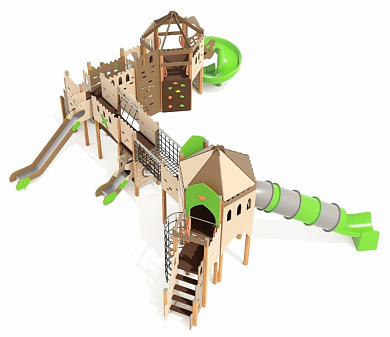 игровой комплекс 07121.24 для детей 6-12 лет для уличной площадки