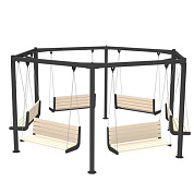 качели sport-fora sf-p11 для парков и зон отдыха