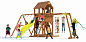 Детский игровой комплекс MoyDvor Париж с рукоходом для дачи