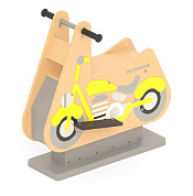 качалка одноместная romana 108.29.00-02 для детской площадки