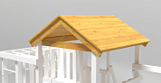 дополнительный модуль савушка крыша деревянная для серии мастер