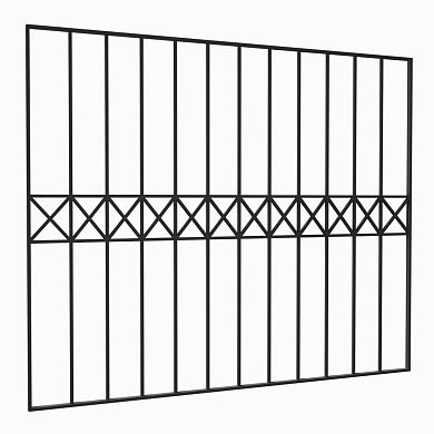 секция забора зр-04 17004 для уличной площадки