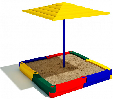 игровая песочница квадро-2 для детской площадки