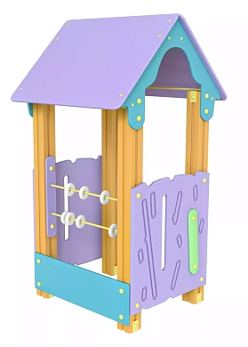 игровой домик sweetplay дг.сп004 для детской площадки