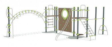 игровой комплекс икф-095 от 6 лет для детской площадки