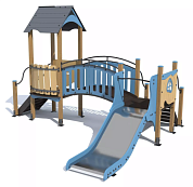 игровой комплекс дг.мк.02 для детской площадки