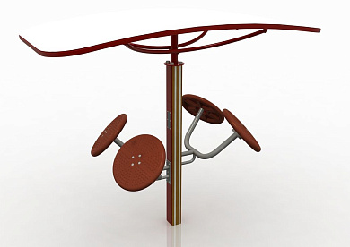 уличный тренажер ут-044 для спортивных площадок