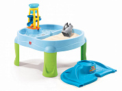детский столик step2 водопад для игр с песком и водой 726700