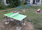 Детский теннисный стол М3 СЭ244 для спортивной площадки