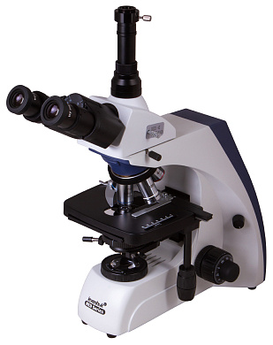 микроскоп levenhuk med 35t тринокулярный