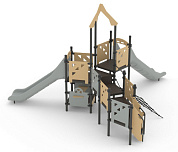 игровой комплекс romana 101.109.00 для уличных площадок