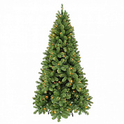 елка искусственная triumph санкт-петербург зеленая + 288 ламп 73187 230 см