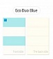 Коврик-мат складной AlzipMat Color Folder Eco Duo Blue детский