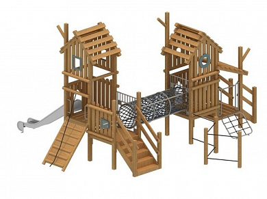 игровой комплекс дг-12 от 3 лет для детской площадки