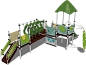 Детский городок Корфу Papercut ДГ004.2.1 для игровых площадок 7-12 лет
