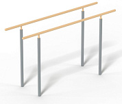 брусья romana 204.21.00 для спортивной площадки