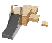 детский комплекс вст 4515 для игровой площадки