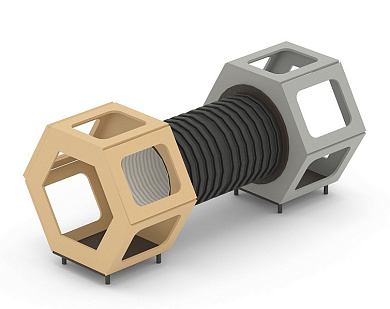 Игровой модуль Romana 115.12.00 для уличных спортивных площадок