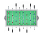 Игровой стол - футбол DFC N-G34822-PVC 48" 4 фута