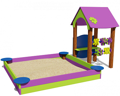песочный дворик 05011.21 для детской площадки