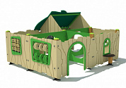детский игровой лабиринт тропик для игровой площадки