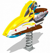 качалка на пружине скутер у2 кч075 для детской площадки
