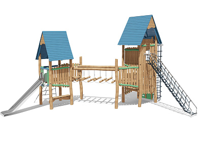 игровой комплекс эко 071102 для детской площадки