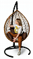 Подвесное кресло-кокон Laura Outdoor Sevilla SEV-1 горячий шоколад