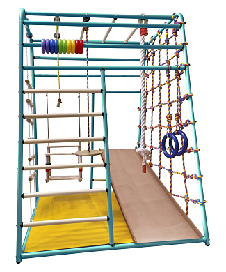 Детский комплекс Вертикаль Веселый малыш Next со складромом для дома