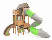 игровой комплекс н24.07101 для детей 6-12 лет для уличной площадки