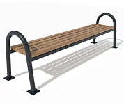 скамья парковая 01017.24 для улицы