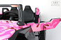 Детский электромобиль RiverToys Baggy A707AA LUX 4WD розовый камуфляж