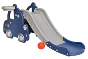 детская горка pituso машинка с баскетбольным кольцом yysb1046-2-blue