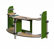 бизиборд romana 057.59.10 для детской площадки