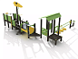 Детский комплекс Эко-play ДГ.ЭП016 для игровой площадки