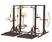 спортивный комплекс sport-fora ytr004 с тренажерами многофункциональный для улицы