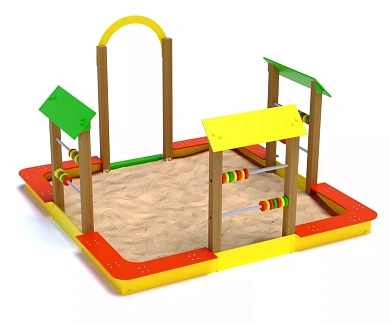 песочный дворик ик.пд01 для детской площадки