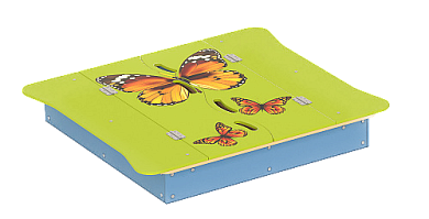 Песочница Romana 057.36.00 с крышкой для детской площадки