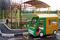 Игровой макет Автобус ИМ007 для детских площадок
