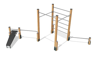 Воркаут VST 9127/4 для игровой площадки
