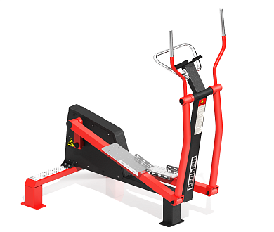 уличный кардиотренажер утн-03г на все группы мышц с безынерционным нагрузочным механизмом  для спортивной площадки