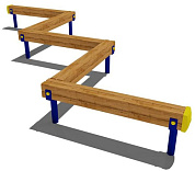 бревно 11003 для игровой спортивной площадки