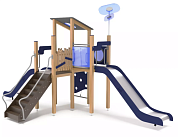 игровой комплекс оптимум-эко ик.007 для детской площадки