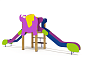 Горка двойная Слоненок 08411.24 для детской площадки