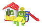 Игровой домик Toy Monarch CHD-808 с горкой, забором и мебелью