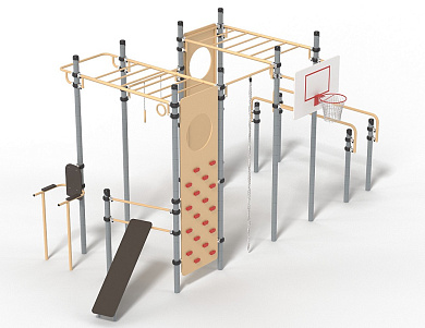 Спортивный комплекс Romana 201.14.00 для уличной площадки