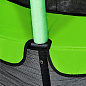 Батут Perfetto Sport 4,5FT с защитной сеткой зеленый
