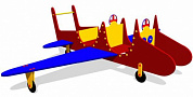 игровой макет самолет им026 для детских площадок